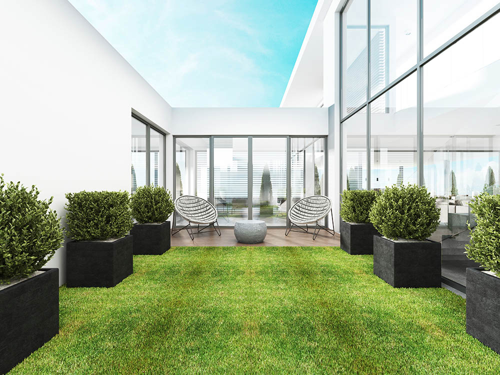 Transforma tu espacio exterior en un oasis verde con el diseño de jardines